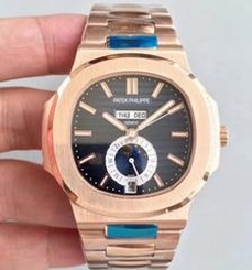 Patek Philippe Nautilus 5726/1A N Rose Gold Blue Dial Swiss 324 S QA LU 24H/303