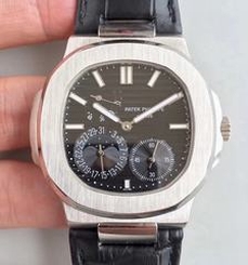 Patek Philippe Nautilus Moonphase 5712G-001 N Stainless Steel Black Dial Swiss 240 PS IRM C LU