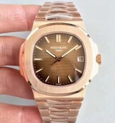 Patek Philippe Nautilus 5711/1R-001 PF Rose Gold Chocolate Dial Swiss 324SC