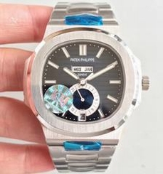 Patek Philippe Nautilus Annual Calendar Moonphase 5726/1A-001 KM V2 Stainless Steel Blue Dial Swiss 324 S QA LU 24H/303