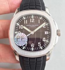 Patek Philippe Aquanaut Jumbo 5167A-001 PF Stainless Steel Brown Dial Swiss 324SC