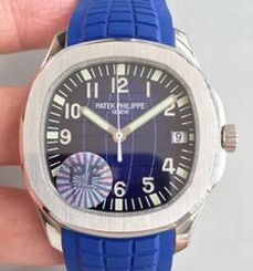 Patek Philippe Aquanaut 5168G-001 PF Stainless Steel Blue Dial Swiss 324SC