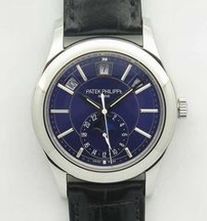 Patek Philippe Annual Calendar 5205G-013 KM Stainless Steel Blue Dial Swiss 324SQALU 24H/206