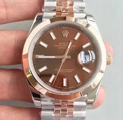 N Factory New Rose K Gold Aperture Edition Rolex Perpetual 126331