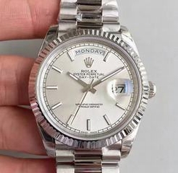 Rolex oyster perpetual Silver Day-Date 228239-83419 for Mens 40mm