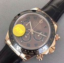 Rolex M116515ln-0015 oyster perpetual Daytona for Mens 40mm Leather Strap