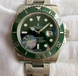 Rolex Gren JF 116610LV-97200 oyster perpetual submariner for Mens Green