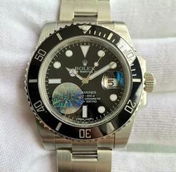 A Rolex 114060-97200 oyster perpetual submariner for Mens Black