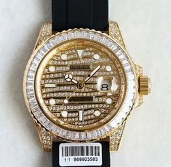 Rolex Gold 116769TBR-74779B oyster perpetual GMT for Mens