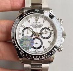 Rolex Daytona Cosmograph 116500LN JF Stainless Steel White Dial Swiss 7750