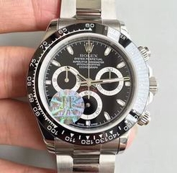 Rolex Daytona Cosmograph 116500LN JF Stainless Steel Black Dial Swiss 7750