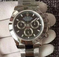 Rolex Daytona Cosmograph 116520 JF Stainless Steel Black Dial Swiss 7750