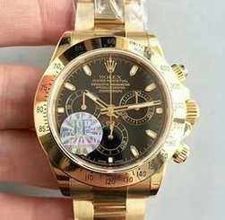 Rolex Daytona Cosmograph 116503 JF Stainless Steel & Yellow Gold Black Dial Swiss 7750