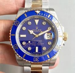 Rolex Submariner Date 116613LN 2018 N V8S Stainless Steel Champagne Dial Swiss 3135