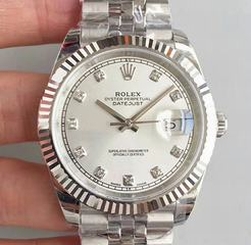 Rolex Datejust II 126334 41MM 2018 EW Stainless Steel Rhodium Dial Swiss 3235