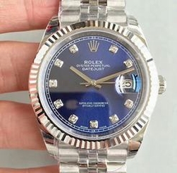 Rolex Datejust II 126334 41MM 2018 EW Stainless Steel Blue Dial Swiss 3235