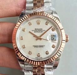 Rolex Datejust II 116333 41MM EW Stainless Steel & Yellow Gold Mother Of Pearl Dial Swiss 3235