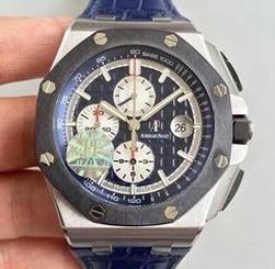 Audemars Piguet Royal Oak Offshore 26401PO.OO.A018CR.01 JF V2 Stainless Steel Blue Dial Swiss 3126