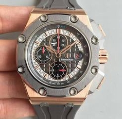 Audemars Piguet Royal Oak Offshore Michael Schumacher 26568OM.OO.A004CA.01 JF V5 Rose Gold Anthracite Dial Swiss 3126