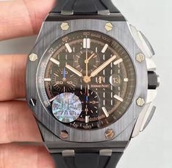 Audemars Piguet Royal Oak Offshore 26405CE.OO.A002CA.02 JF V2 Ceramic Black Dial Swiss 3126