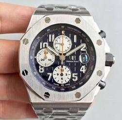 Audemars Piguet Royal Oak Offshore Navy 26470ST.OO.A027CA.01 JF V2 Stainless Steel Blue Dial Swiss 3126