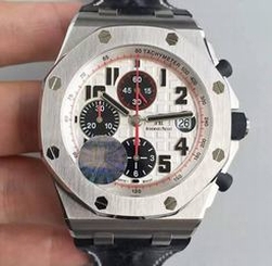 Audemars Piguet Royal Oak Offshore Panda 26170ST.OO.D101CR.02 JF V2 Stainless Steel White Dial Swiss 7750