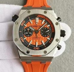 Audemars Piguet Royal Oak Offshore Diver Chronograph 26703ST.OO.A070CA.01 JF Stainless Steel Orange Dial Swiss 3124