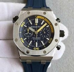 Audemars Piguet Royal Oak Offshore Diver Chronograph 26703ST.OO.A027CA.01 JF Stainless Steel Blue Dial Swiss 3124