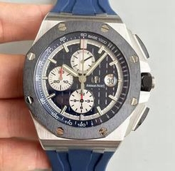 Audemars Piguet Royal Oak Offshore 26401PO.OO.A018CR.01 JF V2 Stainless Steel Blue Dial Swiss 3126