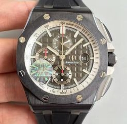 Fake AAA Audemars Piguet Royal Oak Offshore 26405CE.OO.A002CA.01 JF V2 Ceramic Grey Dial Swiss 3126 Watch