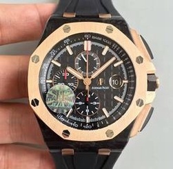 Audemars Piguet Royal Oak Offshore QE2 Cup 2016 26406FR.OO.A002CA.01 JF V5 Forged Carbon Black Dial Swiss 3126