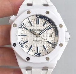 Audemars Piguet Royal Oak Offshore Diver 15710ST.OO.A010CA.01 JF Stainless Steel White Dial Swiss 3120