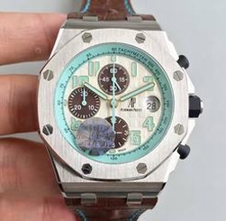 Audemars Piguet Royal Oak Offshore Montauk Highway 26187ST.OO.D801CR.01 JF V2 Stainless Steel White Dial Swiss 7750