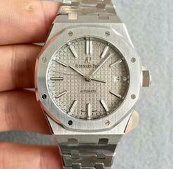 Audemars Piguet Royal Oak 15450 JF Stainless Steel Grey Dial Swiss 3120