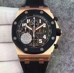 Audemars Piguet Royal Oak Offshore 25940O.OO.D002CA.01 JF V5 Rose Gold & Ceramic Grey Dial Swiss 7750