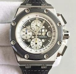 Audemars Piguet Royal Oak Offshore Rubens Barrichello II 26078IO.OO.D001VS.01 JF V2 Titanium Black Dial Swiss 3126