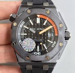 Audemars Piguet Royal Oak Offshore Diver 15707CE.OO.A002CA.01 N Black Ceramic Black & Orange Dial JF