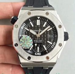 Audemars Piguet Royal Oak Offshore Diver 15703 Stainless Steel Black Dial V7S