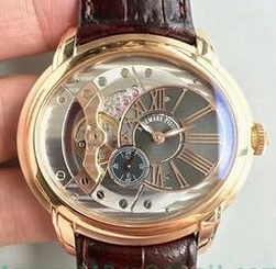 Audemars Piguet Royal Millenary 4101 15350OR.OO.D093CR.01 V9 Rose Gold Rose Gold Skeleton Dial Swiss 4101