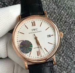 Replica IWC Portofino Automatico IW356504 MK Rose Gold White Dial Swiss 2892