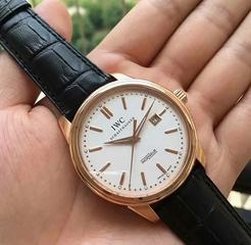 Replica IWC Ingenieur St Laurens Rose Gold White Dial Swiss IWC 80111