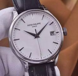 Patek Philippe-Calatrava 5227R-001 39mm Automatic Watch Silver