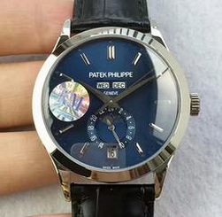 Patek Philippe 5396 wrist watch 40mm for mens blue face KM factory