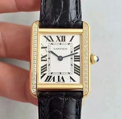 Cartier Tank Solo Ladies W5200003 27MM x 34MM TW Stainless Steel White Dial Swiss Quartz