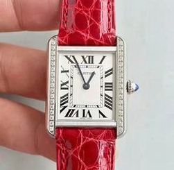 Cartier Tank Solo Ladies W5200003 27MM x 34MM TW Stainless Steel White Dial Swiss Quartz