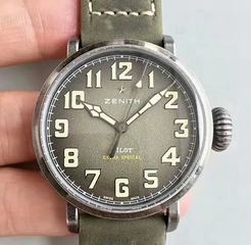 Zenith Pilot Type 20 Extra Special Ton Up 11.2430.679.21.C801 XF Stainless Steel Anthracite Dial Swiss 2824-2