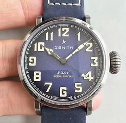 Zenith Pilot Type 20 Extra Special Ton Up 45MM 11.2430.679.21.C801 XF Stainless Steel Blue Dial M9015