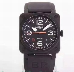 Replica Bell & Ross BR 03 92 Ceramic Black Dial Swiss 9015