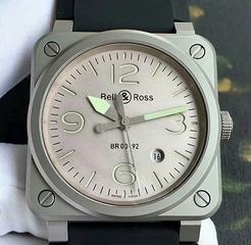 Bell & Ross BR 03-92 Horolum Limited Edition BR Stainless Steel Grey Dial M9015
