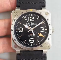 Bell & Ross BR 03-93 GMT ZF Stainless Steel Black Dial M9015
